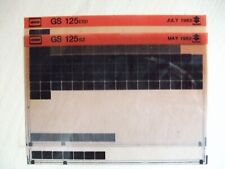 2 Genuine SUZUKI Motorcycle GS125 SZ/EZ/Z ESD Parts Micro Fiche Microfiche  