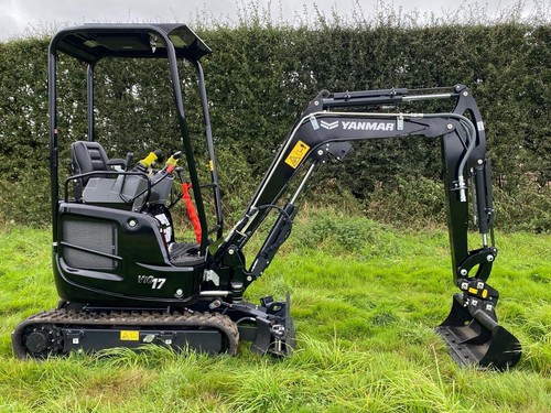 Yanmar vio17 mini digger micro - yanmar,