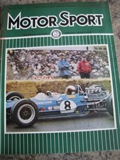 MOTOR SPORT AUG 1968 TRIUMPH