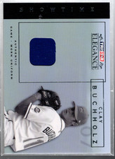 A2055- 2007 TRISTAR Elegance Showtime Game Used #CB Clay Buchholz Jersey - NM-MT