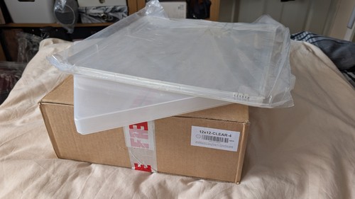 12x12 plastic storage box - storage,