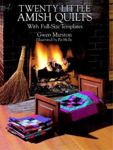 Twenty little amish quilts - twenty,