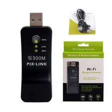 Universal Compatibility USB TV Wi-Fi Dongles Adapter Smart TV S Network Black