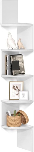 Vasagle lbc20wt corner shelf - vasagle,