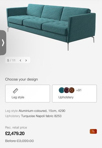 Concept osaka seater sofa - 3,