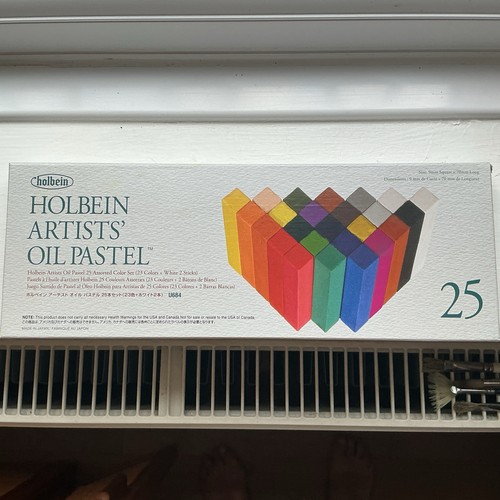 Holbein oil pastels set 25 - oil,