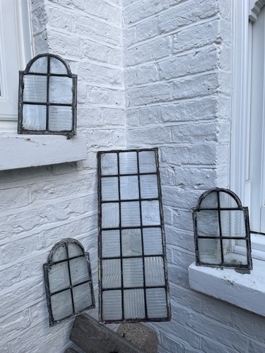 Reclaimed reeded clear leaded - clear,