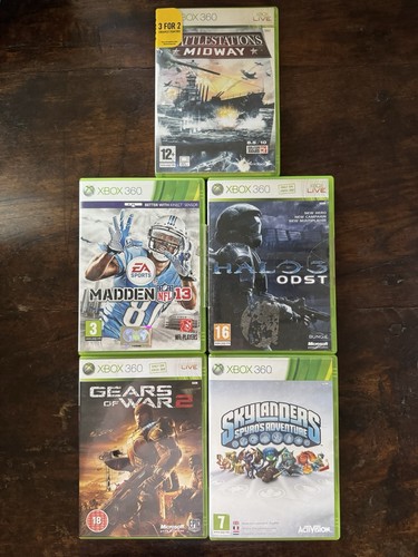 Xbox 360 games bundle - bundle, (5)