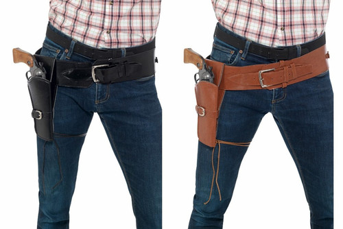 Western cowboy single holster - western,