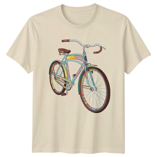 Retro cruiser bike shirt - cruiser, t-shirt