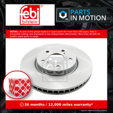 2x Brake Discs Pair Vented