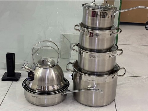 Zepter 12pc stainless steel - zepter,