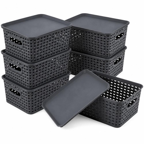 Plastic storage baskets - plastic,