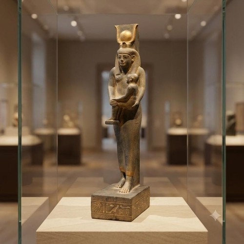 Isis statue rare egyptian - rare,