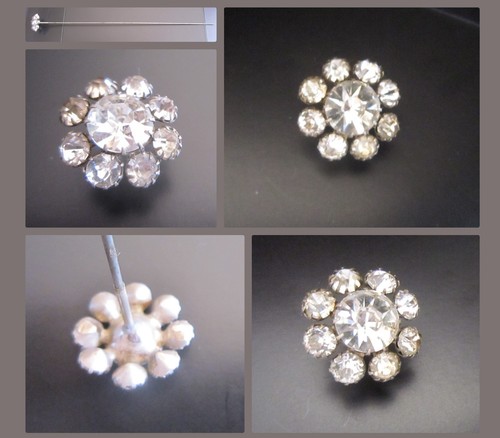 Vintage hat pin pretty - vintage, with