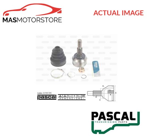 Driveshaft joint kit pascal - cv,