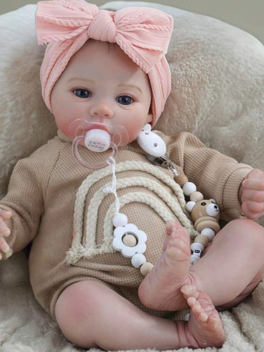Reborn baby doll full - baby, 18"