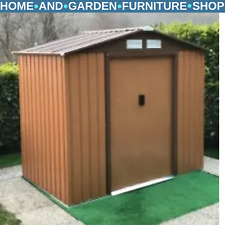 7 x 4ft Metal Garden Shed