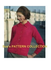 Ladies classic cardigan with
