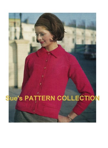 Ladies classic cardigan - , with