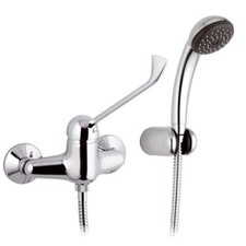 Long Lever Chrome Shower Mixer