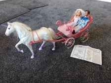 Stunning Vintage RARE 2003 Sindy Unicorn And Wedding Carriage Plus Dolls