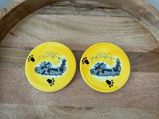 Rare Whittard Of Chelsea Messy Cat Coaster x 2 Designed By Beth