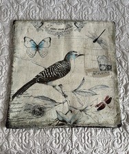 Beige Bird Cushion Cover 45cm