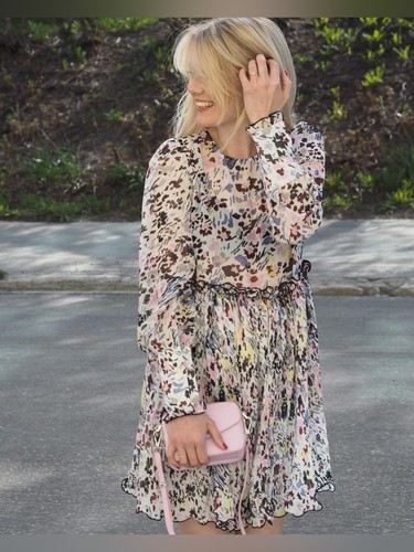 Ganni floral print - ganni,