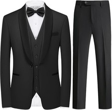 Mens 3 Pieces Suit Slim Fit