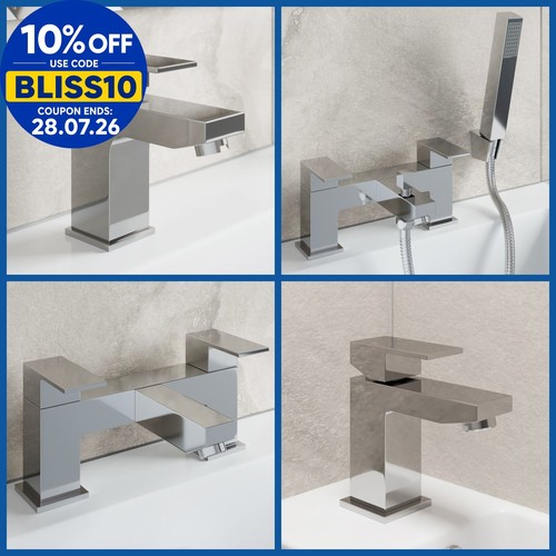 Modern chrome bathroom - modern,