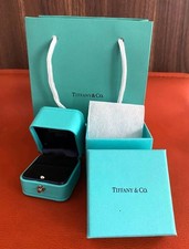 100% Authentic Tiffany & Co Engagement Ring Box + Outer Box+Ribbon