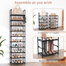 10 Tier Storage Shoe Rack