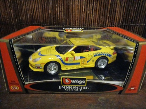 Bburago porsche gt3 - gt3, gold