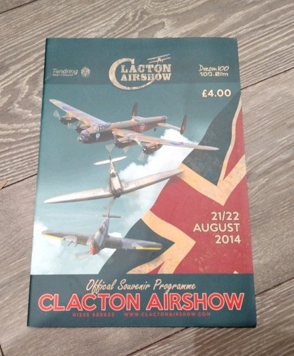 Clacton airshow programme 2014 - airshow,