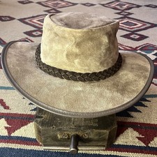 Barmah Suede Leather Bush Hat