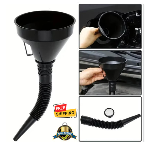 Flexible fuel funnel - pc,