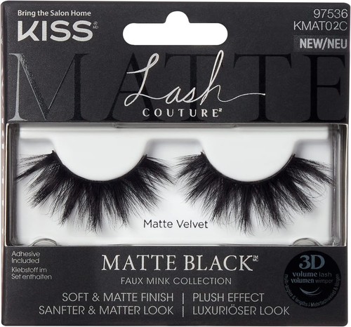 Kiss lash couture matte black - kiss,