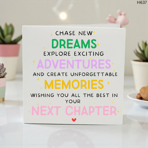 New job leaving card - job,