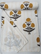 Indian Handmade Quilt White