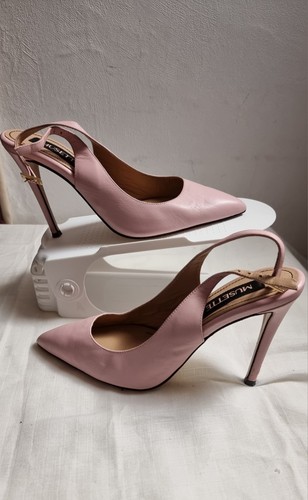 Musette pink leather - musette,