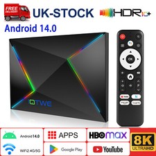 Android 14.0 TV Box 4+128GB