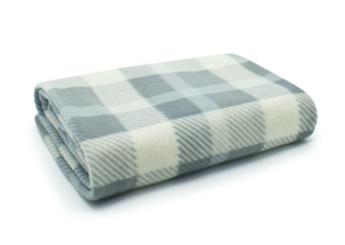 Tartan checked large polar - tartan,