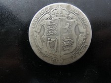 Silver HALF CROWN 92% 1910