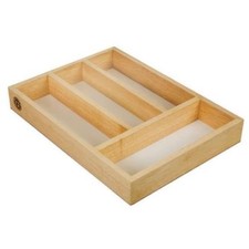 Wooden kitchen cutlery drawer - wooden,