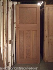 30" x 76" 3/8 Internal 1 over 3 stripped Edwardian pine house Door       MP~59