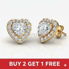 Birthstone Love Heart Stud