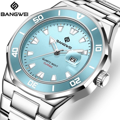 42mm bangwei luxury quartz - luxury,