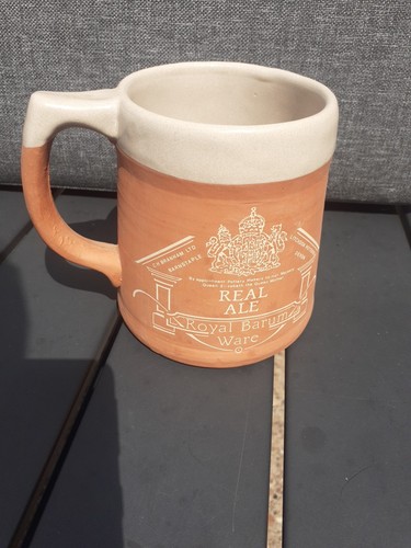 Royal barum ware real ale - real, clay