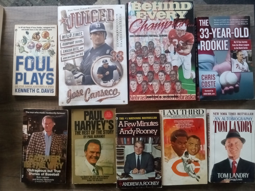 Out print sports books - 9,